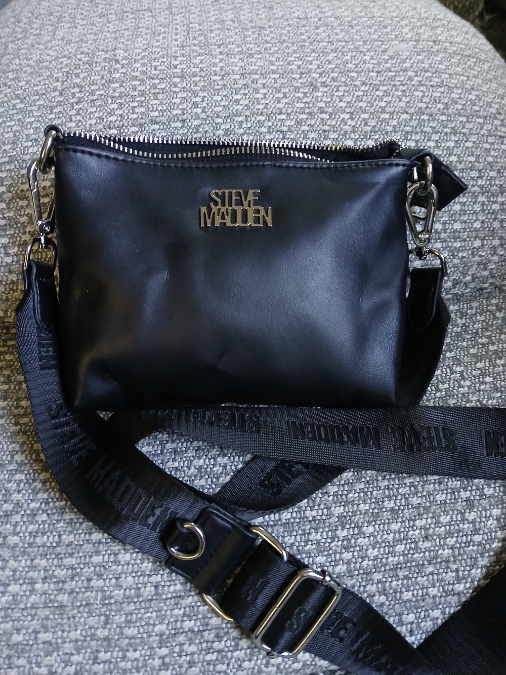 Steve Madden Black Crossbody Bag